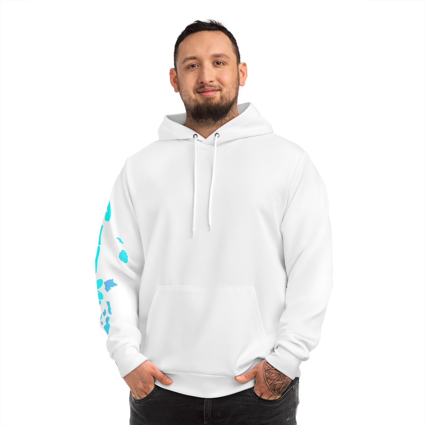 Back graphic hoodie