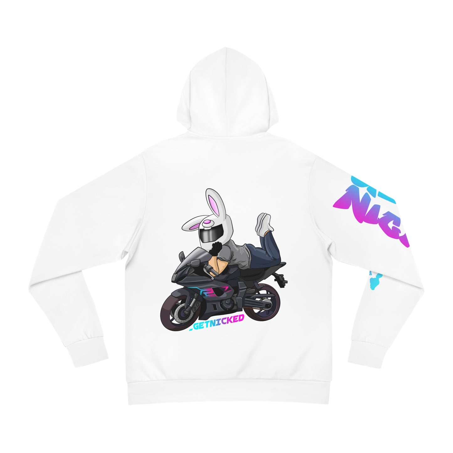 Back graphic hoodie