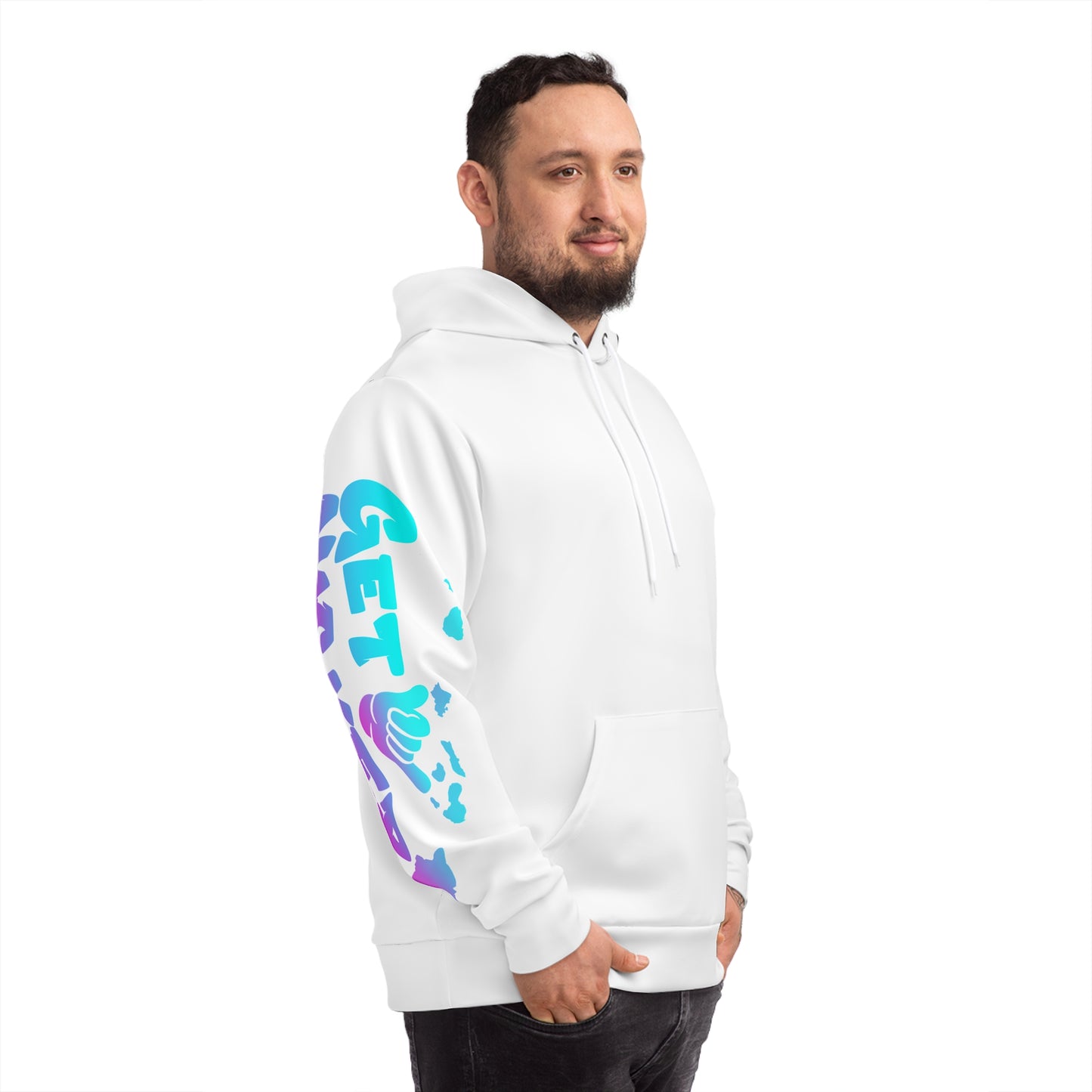 Back graphic hoodie